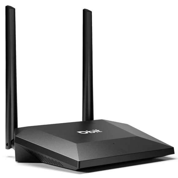 DBIT N300 Wi-Fi Router T1 Pro – 2 Antennas, 4 Ethernet Ports, Easy Setup - Picture 1 of 2